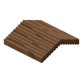 Shingle roof ridge