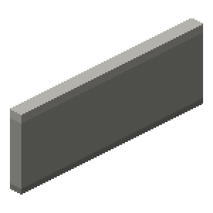 Garage parapet (e)
