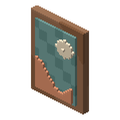 Wall menu frame