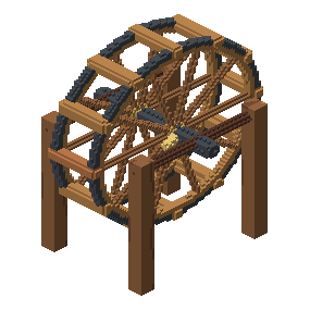 Copper-bound mill wheel