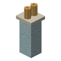 Quayside Blue Linen House Chimney