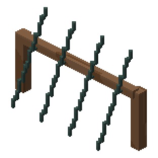 Willow fishing stand