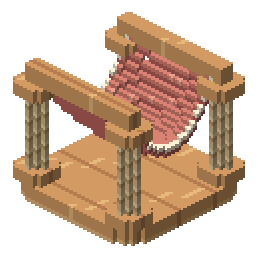 Coral Sling Hammock