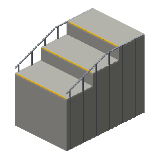 Garage stairs (up -y, upper)
