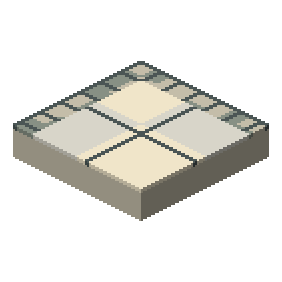 Quayside Slab and Cobble Sidewalk