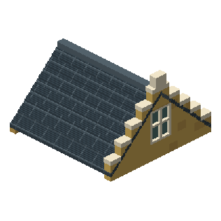 Quayside Ochre Stepped Gable