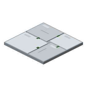 mossy flagstone