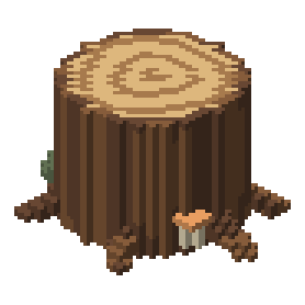 Whisperleaf Old Oak Stump