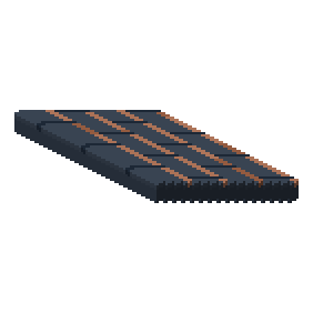 Slate roof slope