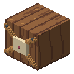 Braced shipping crate