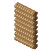 Whisperleaf Log Wall