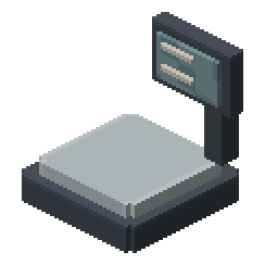 Weighing platform