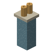 Quayside Blue Linen Chimney