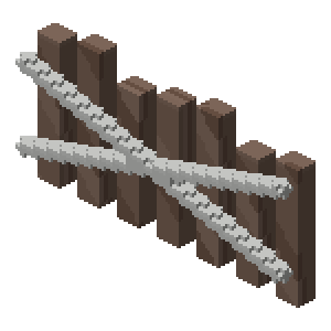 Wooden barricade