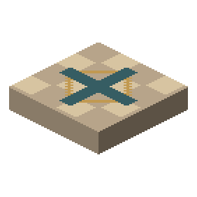 Star inlay pavement