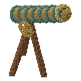 Brass observatory telescope