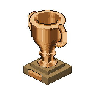 Bronze trophy