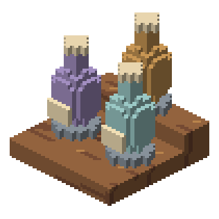 Apothecary vial display