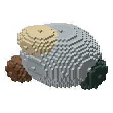 Rock cluster