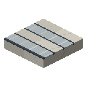 Town square paving