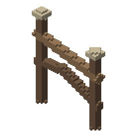Falling root bridge rail