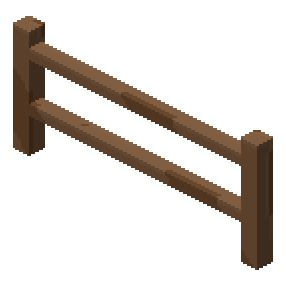 Split rail fence