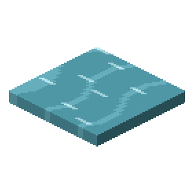 Shallow water tile
