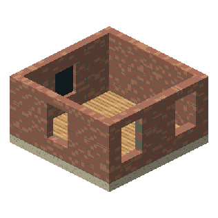 Quayside Warm Brick Corner Storey
