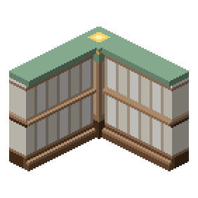 Modular L-Corner Wall & Post