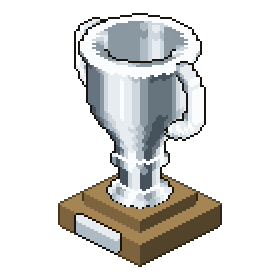 Silver trophy
