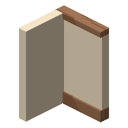 Shop corner wall