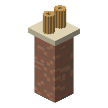 Quayside Warm Brick Corner Chimney