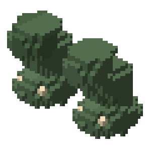 Moss Bark boots