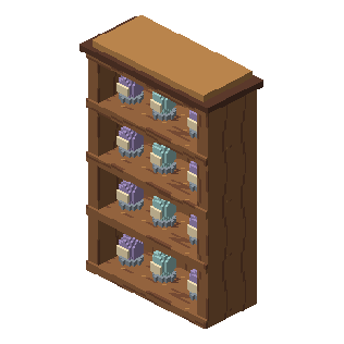Apothecary specimen cabinet