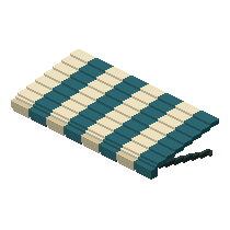 Quayside Striped Shop Awning