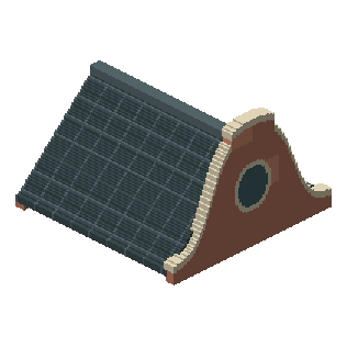 Quayside Terracotta Bell Gable