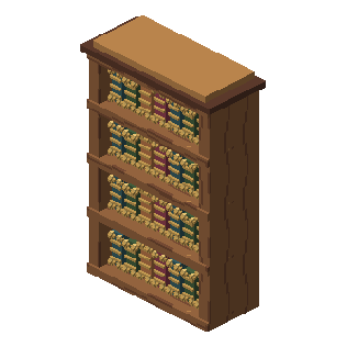 Mapmaker bookcase