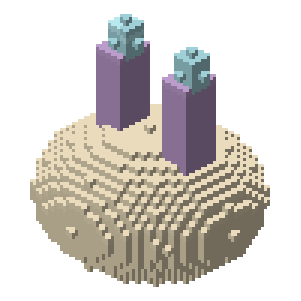 Crystal boulder