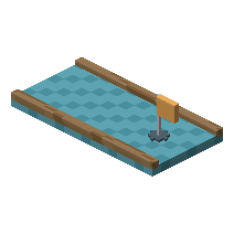 Mini golf hole