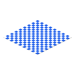4x4 Kitchen Tile Blue