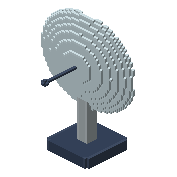 Radar dish