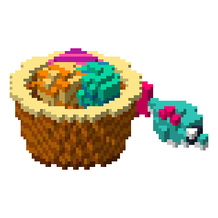 Yarn Basket & Catnip Fish
