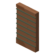 Garden shed wall