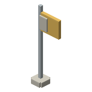 Town flagpole