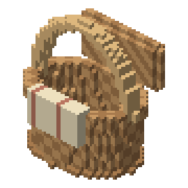 Whisperleaf Wicker Basket