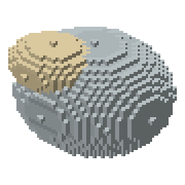 Mossy boulder