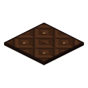 Dark Mahogany Herringbone Floor
