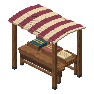 Weaver canopy stall