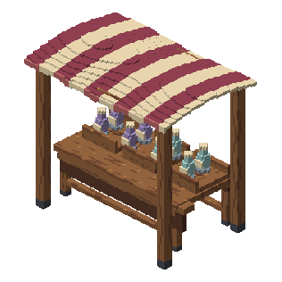 Alchemist canopy stall