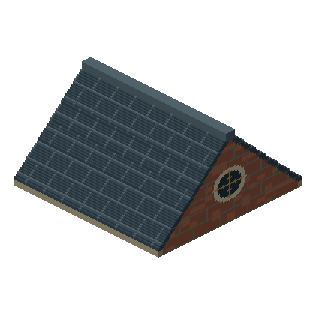 Quayside Maison Closed Gable Roof